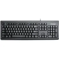 Kensington ValuKeyboard Kabelgebundene Tastatur, Volle Größe (100%), Kabelgebunden, Schwarz