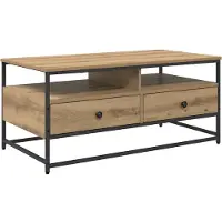 vidaXL Couchtisch Artisan-Eiche 100 x 51 x 45 cm Holzwerkstoff
