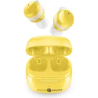 MusicSound Cellularline Music & Sound Bluetooth Earphones FLOW Yellow