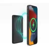 Mophie snap+ juice pack mini, 5000 mAh, Kabelloses Aufladen, Schwarz