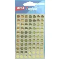 Agipa APLI Markierungspunkte, Durchmesser: 8 mm, gold