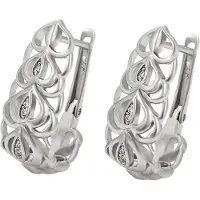 NAEMI Women Earrings in Silver | Gr.: onesize