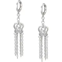 NAEMI Women Earrings in Silver White | Gr.: onesize