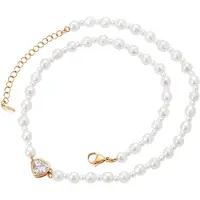 NAEMI Women Necklace in Rose Gold White | Gr.: onesize