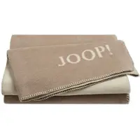 JOOP! JOOP Uni Doubleface Wohndecke 150x200 cm | Nude-Pergament - beige