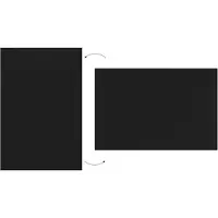 Allboards Kreidetafel 90,0 x 60,0 cm schwarz