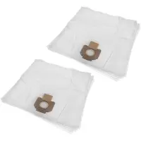 VHBW 10x Staubbeutel Ersatz für Nilfisk 302004004 für Staubsauger - 41,5cm x 31,5cm Weiß