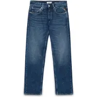 Replay Grover Straight Jeans, Blau 38W x 32L