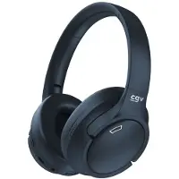 CGV Bluetooth-Kopfhörer – – SonicVibe ANC – Aktive Geräuschunterdrückung – Integriertes Mikrofon – Anpassbarer Equalizer – Blau