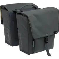 New Looxs Doppelpacktasche Tulum MIK Grey Green Grey - alltagstaugliche Fahrr....