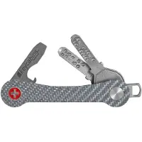 Keycabins Schlüsselanhänger "Carbon" SWISS Made