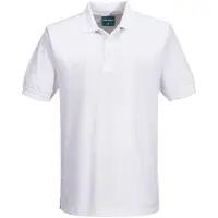 Portwest Herren Poloshirt B210" Naples - Weiss XL"