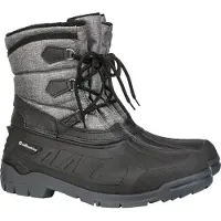 Albatros TORONTO GREY Gefütterter Schnürstiefel 581450 schwarz/grau, 37