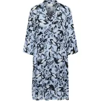 Kaffe Kleid KAhera A-shape blue multi