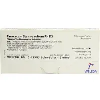 Weleda TARAXACUM STANNO cultum RH D 3 Ampullen 8X1 ml Ampullen