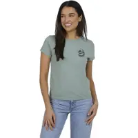 Salty Crew Fishin Yang Modern Kurzarm-t-shirt