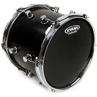 Evans Resonant schwarzes Schlagfell 16 Zoll