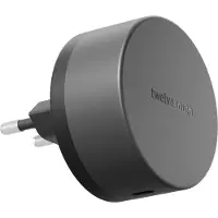 TwelveSouth , PowerBug 35W USB-C PD & Qi 15W Wandladegerät, Schwarz