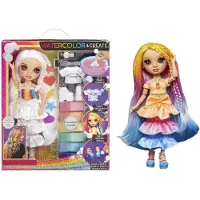 Rainbow High Watercolor & Create Fashion Doll Brown Eyes, Modepuppe, Weiblich, 4 Jahr(e), Gemischte Farben