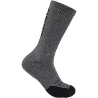 Carhartt Force Midweight Logo Crew Sock 3 Pair carbon heather (CRH) L