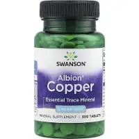 Swanson Health Kupfer, 2mg - 300 Tabletten
