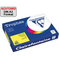 Clairefontaine Sonnenuntergang Gelb A3 Farbiges Papier 80 g/m² (500 Blatt)