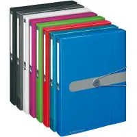 Herlitz 11206117, A4, Polypropylen (PP), Schwarz, 4 cm, 1 Stück(e)
