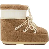 Moon Boot Unisex. 80D1409700 Braune Icon Low-Stiefeletten (39/41), Wohnung, Schnürsenkel, Lässig