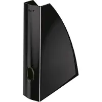 Leitz Stehsammler WOW 5277, Breite 75 mm, schwarz, 6 Stück