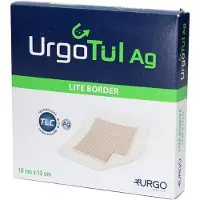 Urgo GmbH Urgotül Ag Lite Border 10x12 cm Verband 10 St