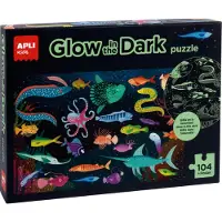 APLI – Ocean Puzzle Glow in the Dark 104-teilig + Poster