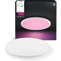 Philips Hue Devote Deckenleuchte - White & Color - Rund - Weiß - Medium