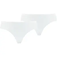 Puma String "WOMEN SEAMLESS STRING" 2er Pack, Nahtlose Kanten, mittig platziertes Cat-Logo