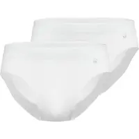 Götzburg Slip "X-lastic" 2er-Pack, basic, elastischer Bund, eng, weich, atmungsaktiv, Baumwollmix