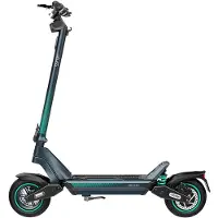 Cecotec Bongo Y65 Connected, Klassischer Roller, Schwarz, Türkis, 120 kg, Unisex, 2 Rad/Räder, LCD