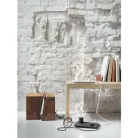 Muuto Control Tischleuchte Black - , Schwarz, für Schlafzimmer, Aluminium, Design