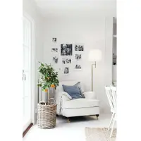 By Rydens Stehlampe Orlando, schwarz, für Wohn- / Esszimmer, Metall, Stehlampe