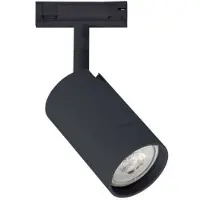 ANTIDARK Designline Tube Schienenspot schwarz GU10 - , Schwarz, für Wohnzimmer, Metall