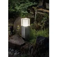 Franssen Arendal LED Pollerleuchte H370 Black - , Schwarz, Metall