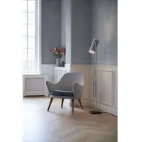 Warm Nordic Trombone Stehleuchte, Aluminium, Höhe 135,6 cm - , Trombone, Metallisch, für Wohnzimmer, Aluminium, Design
