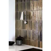 Woud Cono Væglampe Satin - , Metallisch, für Wohnzimmer, Metall
