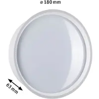 Paulmann LED Außenwandleuchte Platomo seewasserresistent