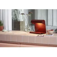 Vitra Lampe de Bureau Tischleuchte Prouvé Blanc Colombe - , Weiß, für Wohnzimmer, Metall