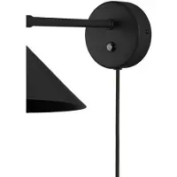 Globen Lighting Cannes 20 Wandleuchte Black - , Cannes, Schwarz, für Wohnzimmer, Metall, Design
