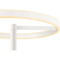 SLV Stehlampe One Straight, dimmbar, weiß / opal, für Wohn- / Esszimmer, Metall, Modern, Stehlampe