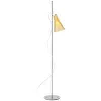 Kartell K-Lux Stehleuchte Grey/Straw Yellow - , K-Lux, Grau, für Wohnzimmer, Metall