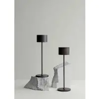 Blomus Mobile LED-Tischleuchte -FAROL- Gunmetal