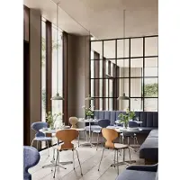 Fritz Hansen KAISER idell 6631-P Pendelleuchte Olive Grün - , Grün, für Wohnzimmer, Metall, Skandinavisch
