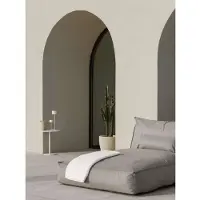 Blomus Farol Portable Tischleuchte Mini Gun Metal - , dimmbar, Metallisch, für Terrasse, Aluminium
