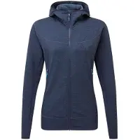 Mountain Equipment Damen Apiro Hoodie Jacke (Größe S, blau)